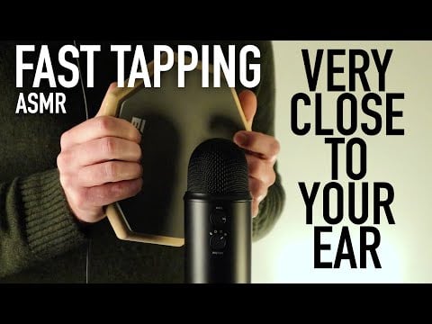 ASMR Fast Tapping Very Close To Your Ear (No Talking)