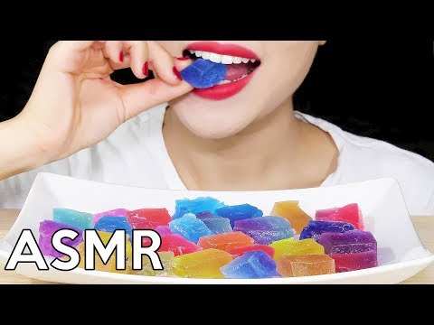 ASMR Jewel Jelly KOHAKUTOU 코하쿠토 리얼사운드 먹방 Part2 Eating Sounds