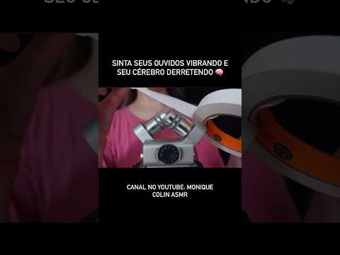 CÓCEGAS INTENSAS NOS SEUS OUVIDOS 👂🏼