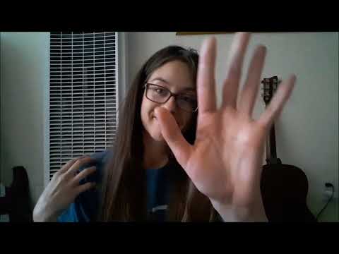 ASMR Hand Movements with Tapping, Scratching, Crinkles