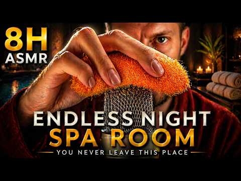 Endless Night Spa Room | You Never Leave This Place (8H ASMR)