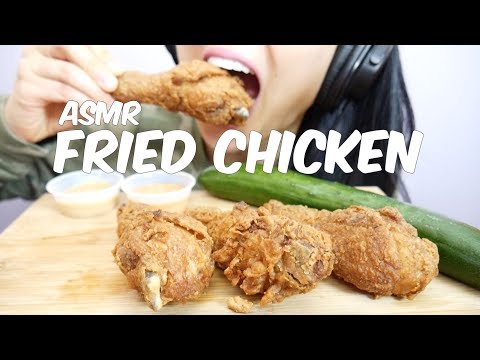 ASMR EXTREME CRUNCH FRIED CHICKEN  (EATING SOUNDS) NO TALKING | SAS-ASMR