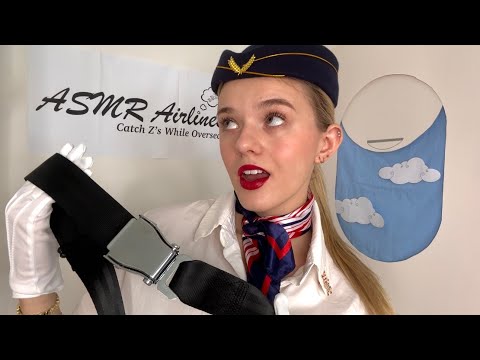 ASMR B*tchy Flight Attendant Roleplay 🙄✈️