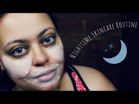ASMR| Nighttime Skincare Routine - Taking off my Makeup
