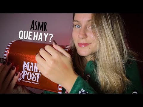 ASMR de Domingo❤️ Abriendo un Calendario de adviento 
