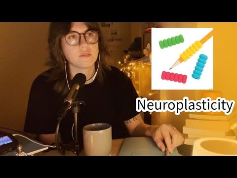 Early morning study and stationary, cult of neuroplasticity ASMR