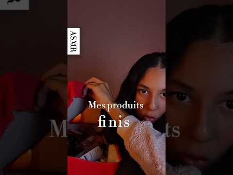 ASMR RP - Mes produits finis #roleplay #asmr #relax