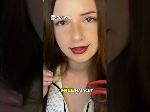 sorry I opened your mail :( can I give you a haircut? #asmr