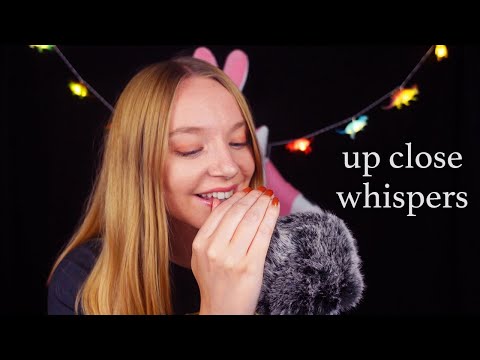 ASMR Up Close Whispered Rambles (Sleepy Whispers)