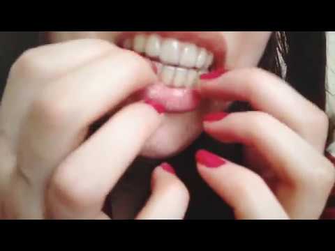 Teeth tapping ASMR