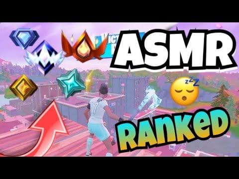 ASMR Français Je JOUE en RANKED sur FORTNITE 😴💤 (j’suis éclatée😭)