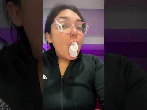 BUBBLE GUM ASMR | HUBBA BUBBA bubble gum popping sounds #asmr #bubblegum
