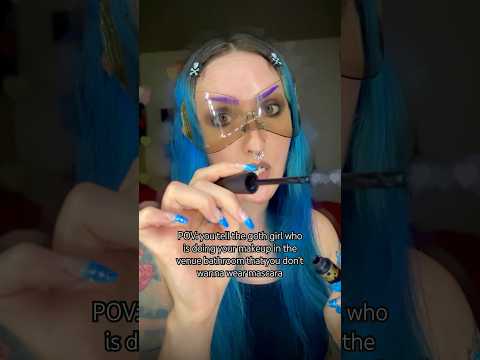 🦇🥀Goth Girl To The Rescue🥀🦇Pt8 #asmr #gothbeauty #gothgirl #asmrtriggers #asmrtingles #asmrvideo
