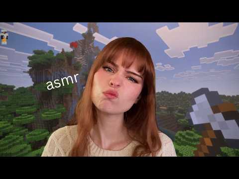 ASMR Whispers and MineCraft Cozy Gaming (No Mid Roll Ads, For Sleep or Study)