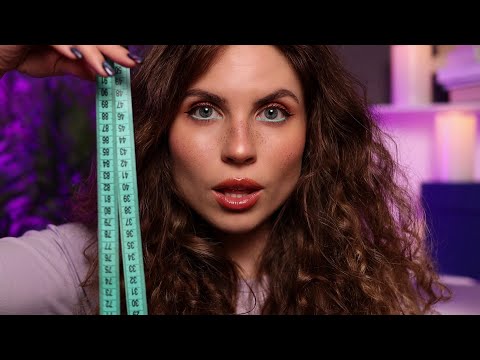 ASMR Can I Touch Your Face? Examining & Measuring Your Face | Up Close Personal Attention