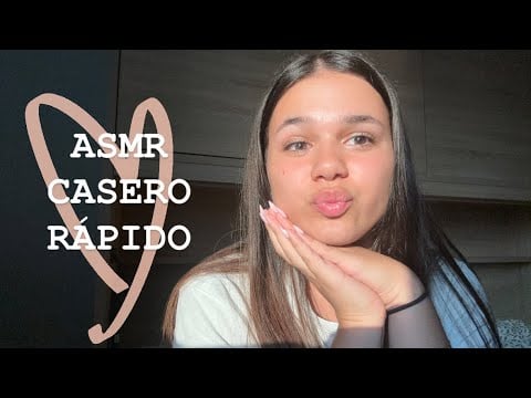 asmr casero rápido (te dormirás) 