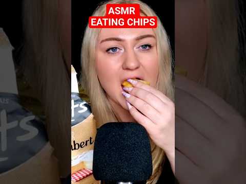 Who loves potato chips? 😍 #short #asmr #asmreating