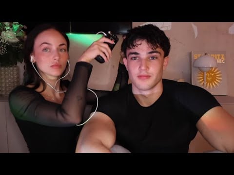 Giving Him ASMR for the First Time – He Was Lowkey Into It 🤠