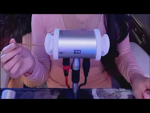 Deep Ear Cleaning & Relaxing ASMR: Goose Feather, Gentle Blowing & Soothing Ear Massage (No Talking)