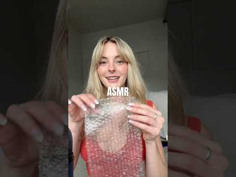 Popping bubble wrap!
