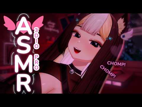 【ASMR】 Stress Relief with a Catgirl~ 🤍 (I only bite a little)