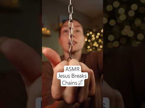 Christian ASMR ✝️ He Sets Us Free ⛓️‍💥 #scripturemeditation #relax