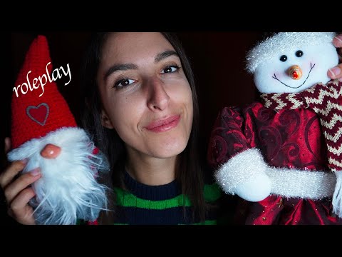 BENVENUTO NEL MIO NEGOZIO DI NATALE RILASSANTE 🎄 ROLEPLAY | ASMR ita