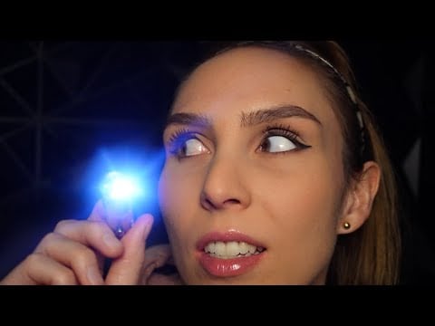 ASMR 💤 Eye Exercises for Sleep that will make you Extreamly Tired (LIGHT TRIGGERS)