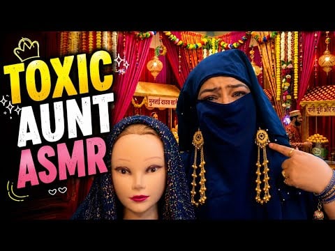 Getting Wedding Ready With Toxic Aunt & Her Daughter💄😂|ASMR Roleplay