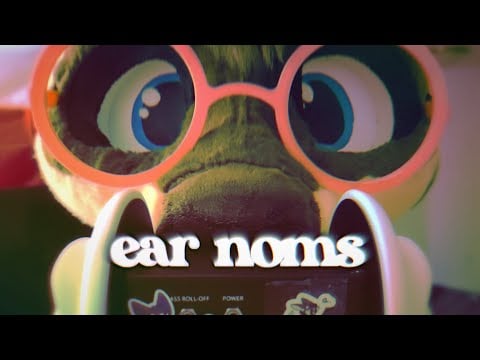 Furry ASMR | 1 hour of intense ear noms from Rali~ 💕 [3Dio]