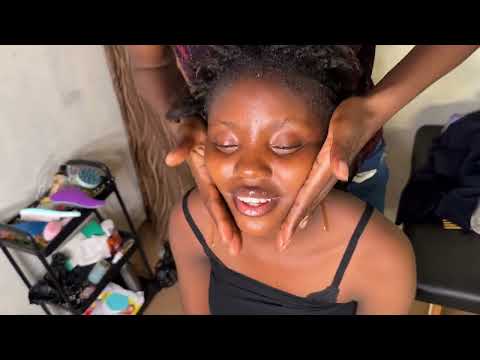 ASMR Ear Cleaning & Massage Face & Shoulder Massage Intense Head Massage & Scratching for Deep Sleep