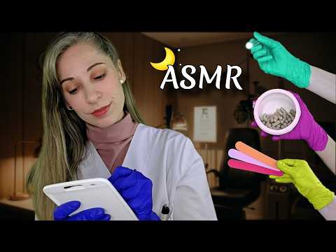 ASMR Nervios Craneales 🌙 Test Nocturno para Dormir | Rol Médico