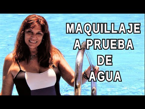 TE HAGO UN MAQUILLAJE PARA LA PLAYA o PISCINA (ALBERCA)🏖 🌅BEACH MAKEUP FAST=RÁPIDO🌅