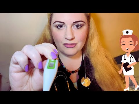 Compassionate Nurse Examines You.. ASMR Role Play 👩‍⚕️🩺