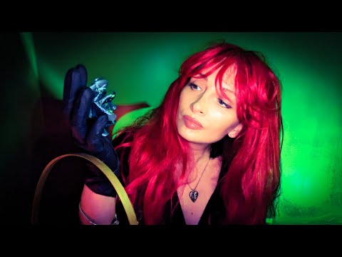 ASMR, LATEX GLOVES,  LIGHT TRIGGER FOR RELAXING & SLEEP, ROLE PLAY, BOW BOUTIQUE