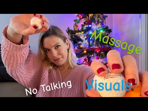 [ASMR] Fast & Aggressive Hand Movements, Hand Sounds & Massage With Foaming Gel, Ping Pong Balls