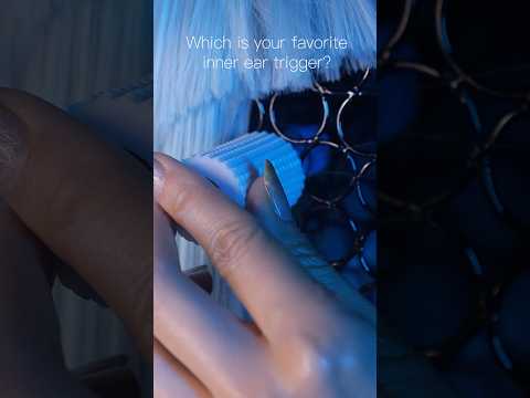 #asmr Which is your favorite inner ear trigger?