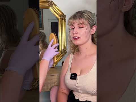 ASMR Makeup & Skincare 💜 #asmr #asmrsounds #asmrrealperson #asmrmakeup #asmrskincare