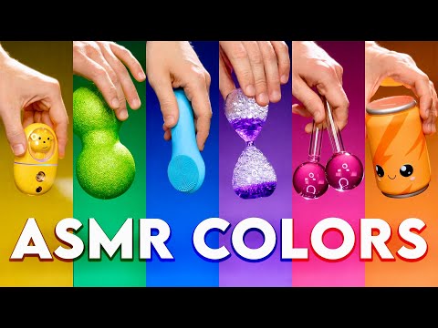 ASMR | What Color Triggers YOUR Tingles?! 100+ Sleepy Sounds to Find Out! [Ear to Ear - 4K]