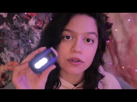 asmr • sleep clinic (auditory + visual trigger tests)