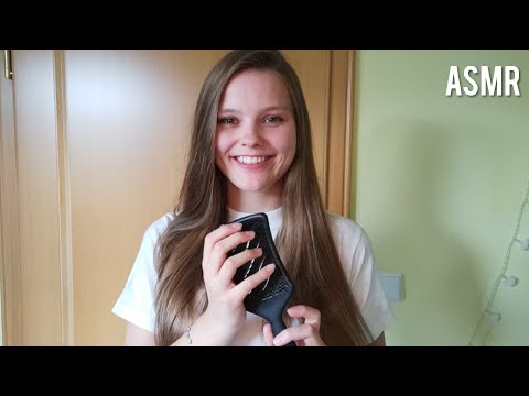 ASMR Relaxing Hair Brushing & Combing for Sleep 😴💤 Hair Play