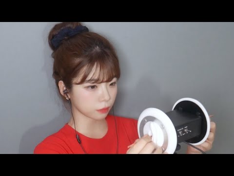 ASMR (초보 시청금지🚫자극주의❗️) 팅글때문에 윙크하게됨. 엄청 빠르게 고막을 콕콕콕 찌르고 빠른 귀청소 TINGLE fast earcleaning