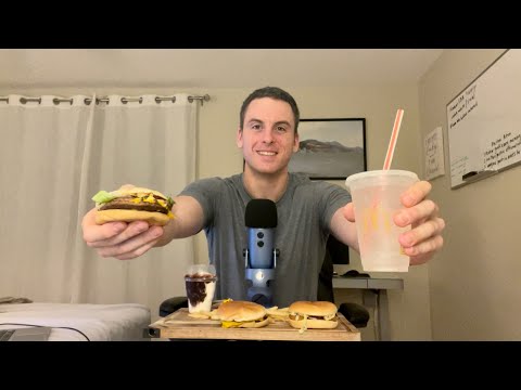 ASMR Eating McDonald's Mukbang