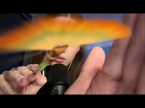 ASMR painting your face (personal attention)