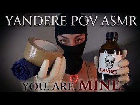 ASMR yandere roleplay kidnapping chloro - Ductape - latex gloves - spontex PREVIEW 