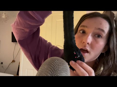 *ASMR* playing with slime (FAIL)-chaotic tapping and rambles🧪🎤