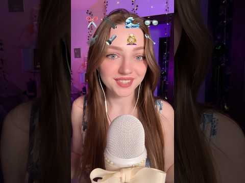 Emoji challenge #asmr #asmrsounds #asmrrelax #asmrtingles #asmrwhispers #asmrsleep #relax #tingles