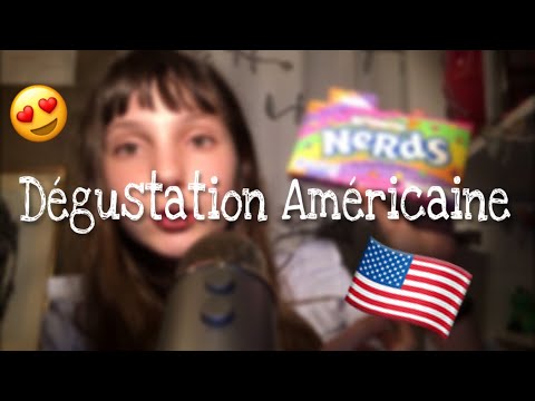 {ASMR FR} Dégustation de quelques produits Américains