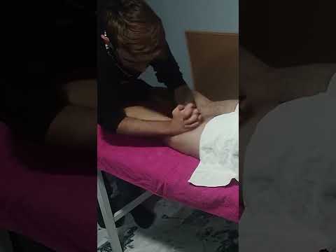 ASMR BACK LEG VERY RELAXING MASSAGE THERAPY #shorts  #massage #asmr #satisfying #relaxing