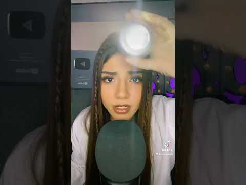 ASMR / CHEQUEO Y REVISIÓN DE TU VISTA #shorts #Shorts #SHORTS